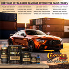 UCB Urethane Ultra Candy Basecoat - Hawaiian Blue Candy Basecoat - 4-Ounce Ready to Spray Bottle