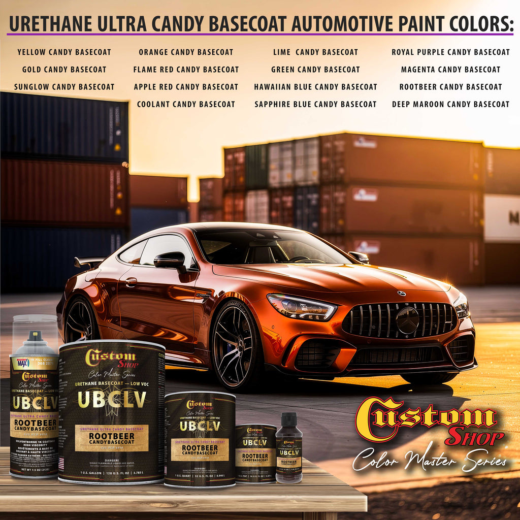 UCB Urethane Ultra Candy Basecoat - Rootbeer Candy Basecoat- Gallon