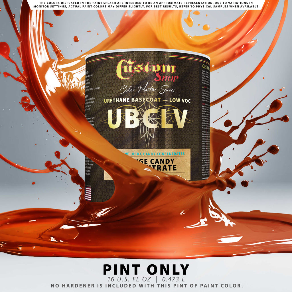 UCC Urethane Ultra Candy Concentrates - Orange Candy Concentrate- Pint