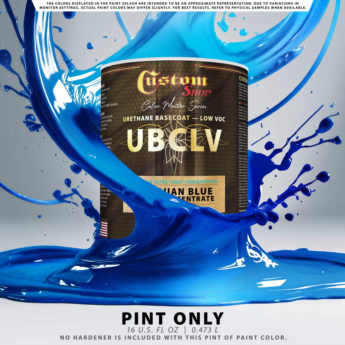 UCC Urethane Ultra Candy Concentrates - Hawaiian Blue Candy Concentrate- Pint