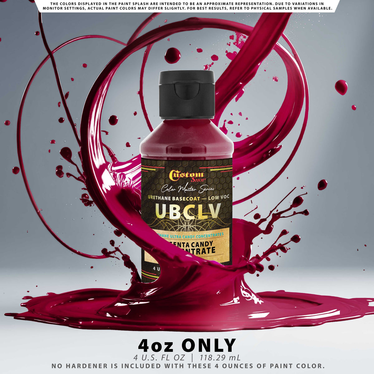 UCC Urethane Ultra Candy Concentrates - Magenta Candy Concentrate- 4-Ounce Bottle
