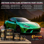 UFC Urethane Ultra Flake Colors - Maroon Candy Flake Basecoat- Pint