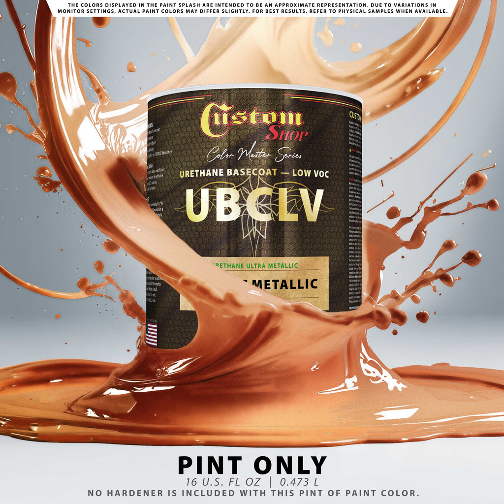 UMC Urethane Ultra Metallic Colors - Orange Metallic- Pint