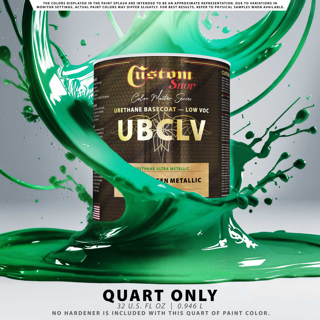 UMC Urethane Ultra Metallic Colors - Bright Green Metallic- Quart