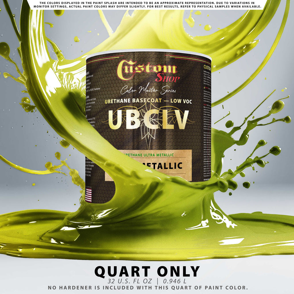 UMC Urethane Ultra Metallic Colors - Lime Metallic- Quart