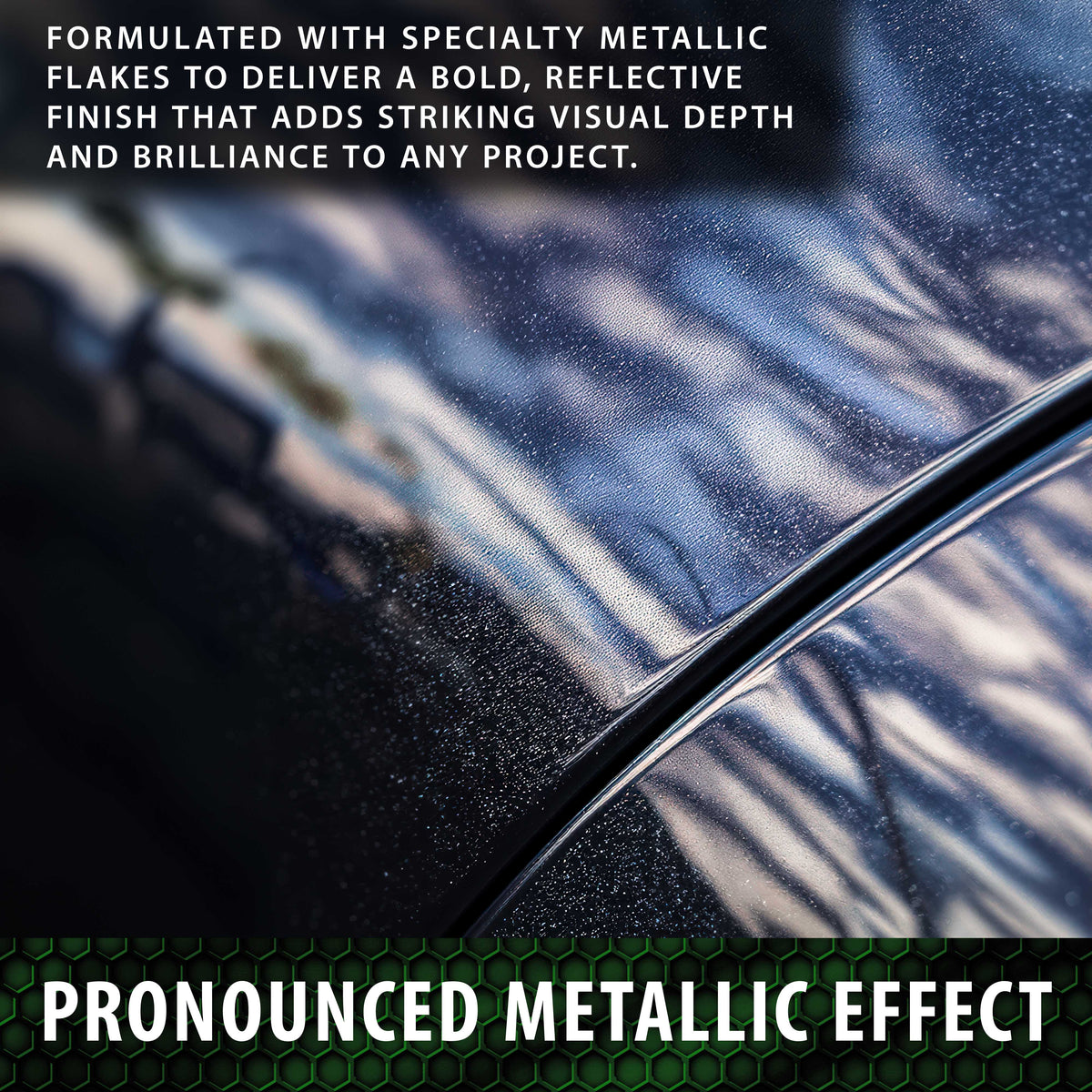 UMC Urethane Ultra Metallic Colors - Black Metallic- Gallon