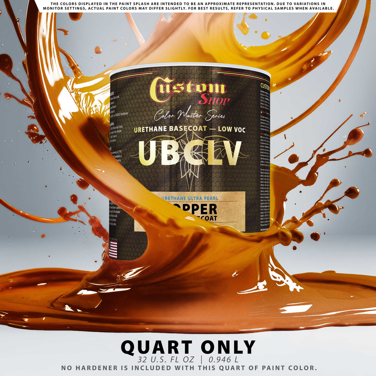 UPC Urethane Ultra Pearl Colors - Copper Pearl Basecoat- Quart