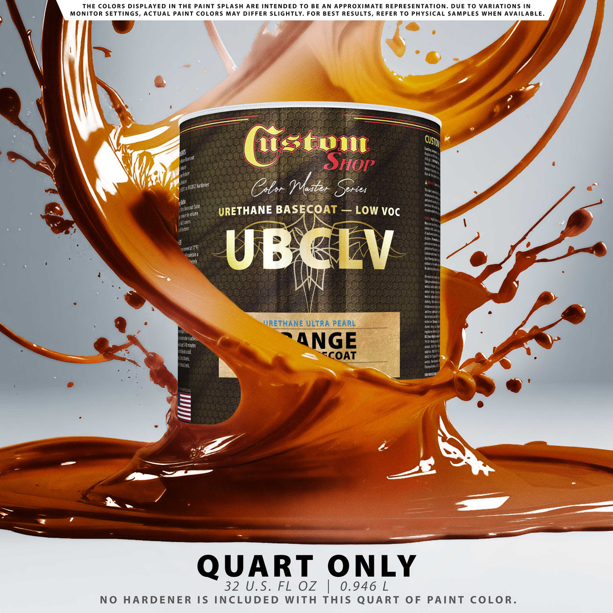 UPC Urethane Ultra Pearl Colors - Orange Pearl Basecoat- Quart