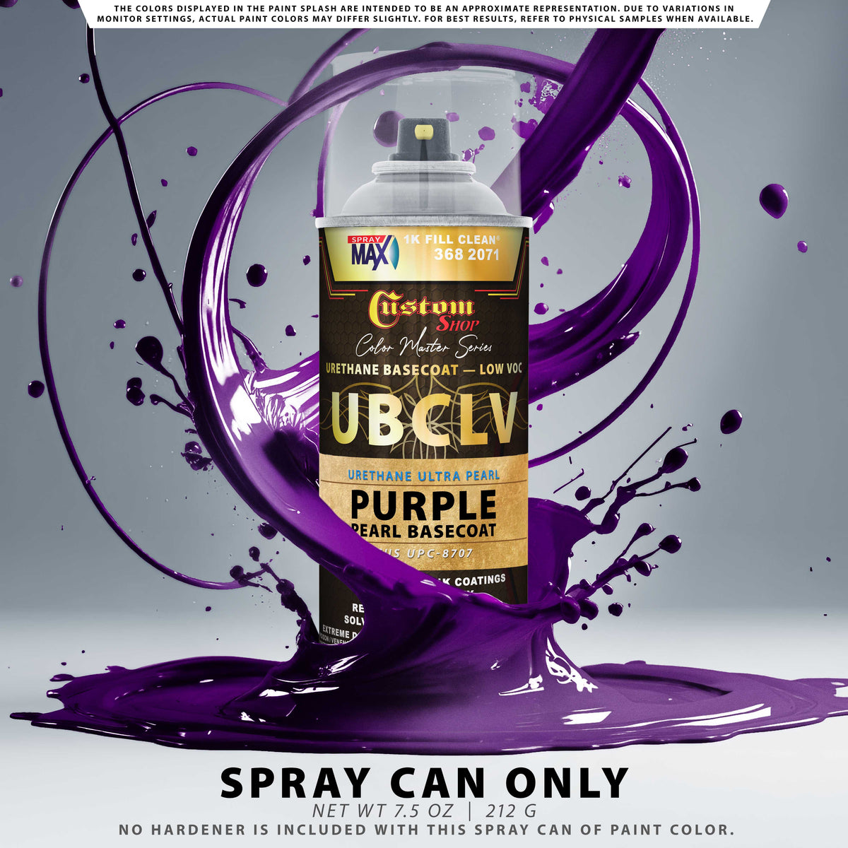 UPC Urethane Ultra Pearl Colors - Purple Pearl Basecoat- Spray Can
