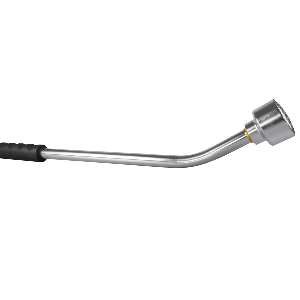 50cm Garden Watering Lance with Quick Connect Valve (Black) and Hose Connector