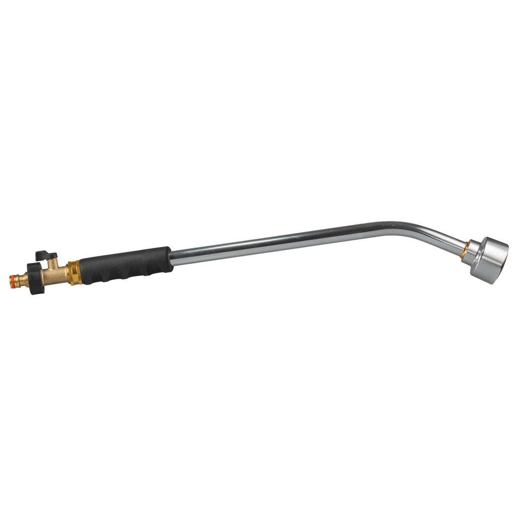 50cm Garden Watering Lance with Brass Valve and Quick Connect Male