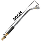 50cm Garden Watering Lance with Brass Valve and Quick Connect Hose Connector