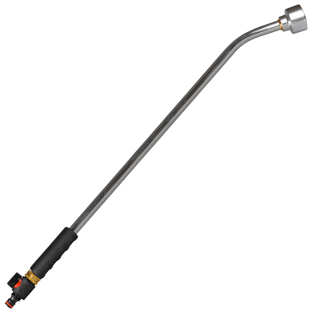 90cm Garden Watering Lance with Quick Connect Valve (Black)
