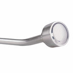 90cm Garden Watering Lance with Quick Connect Valve (Black) and Hose Connector
