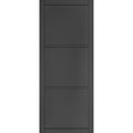 Camden Black Prefinished Internal Door - All Sizes