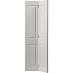 Canterbury Textured White Primed Bi-Fold Internal Door - All Sizes