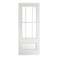 Canterbury White Primed Internal Bevelled Glazed Door - All Sizes