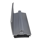 Capex 70 Wall Flashing Bar & Gasket (3m) - Anthracite Grey