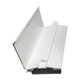 Capex 70 Wall Flashing Bar & Gasket (3m) - White