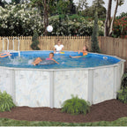 30' Round 5" Steel Frame Coastal Pool & Bundle | 52" or 54"