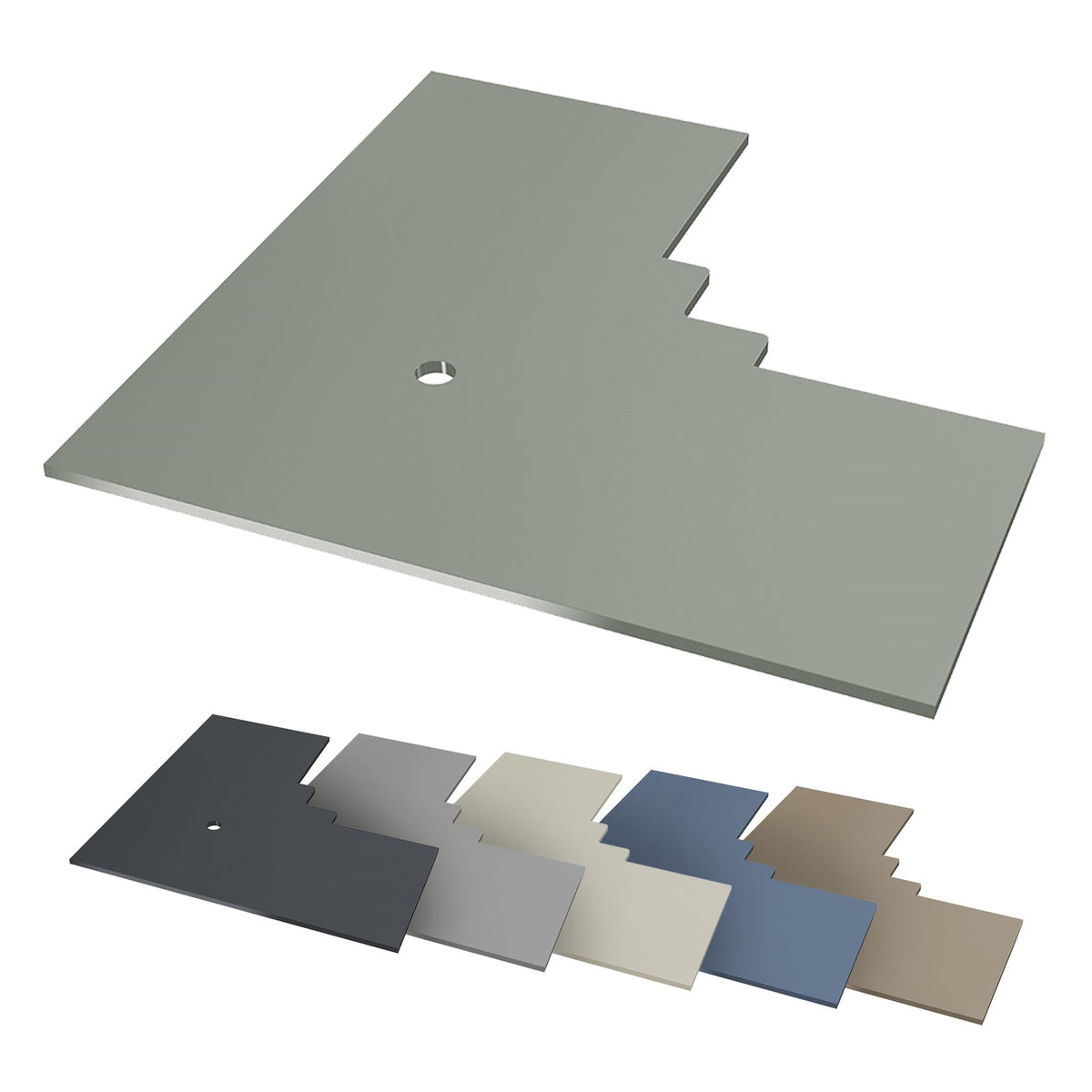 Coastline Cladding Internal Corner End Cap