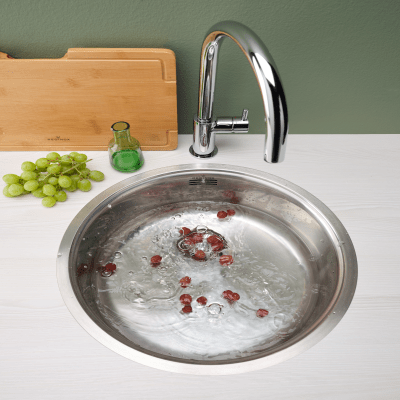 Comfort R18 390 Stainless Steel Inset Kitchen Sink
