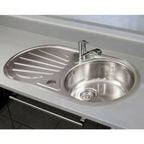 Comfort Galicia Stainless Steel Inset Kitchen Sink
