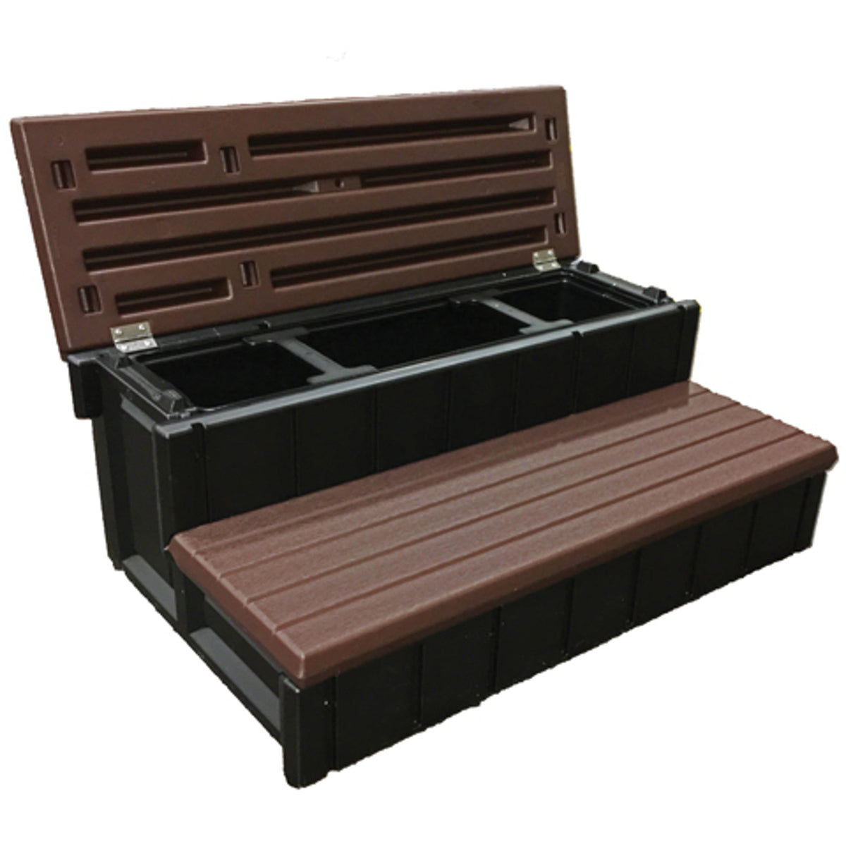 Confer Expresso 36" Storage Spa Step, LASS36-SC-E