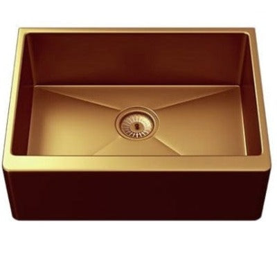 Excel 1 Bowl Stainless Steel Belfast Style Kitchen Sink