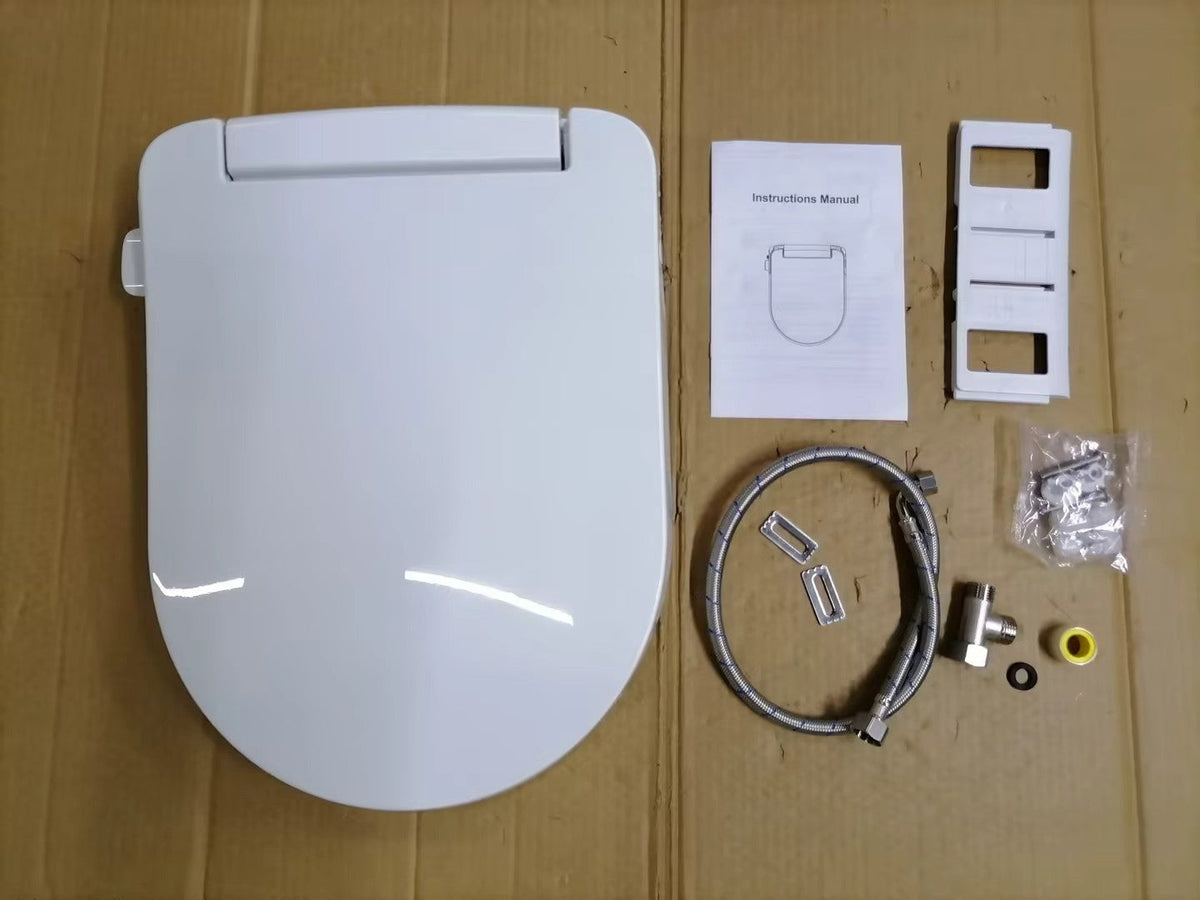 Luna D-Shape Bidet Soft Close Toilet Seat