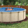 18' Round 7" Steel Frame Coral Sea Pool & Bundle | 52" or 54"