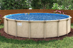 33' Round 7" Steel Frame Coral Sea Pool & Bundle | 52" or 54"