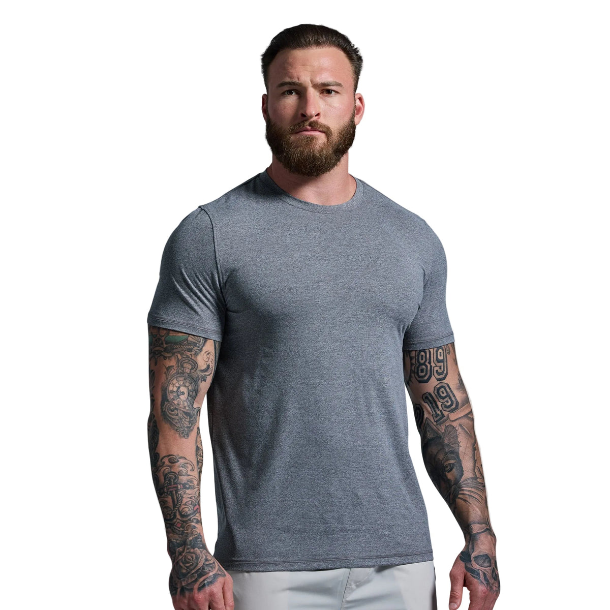 BP Premium Basic Crew (Heather Grey)