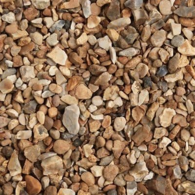 Golden (Corn) Flint Gravel Chippings (850kg Bag) - All Sizes