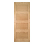 Coventry Prefinished Oak Internal Fire Door FD30 - All Sizes - Deanta