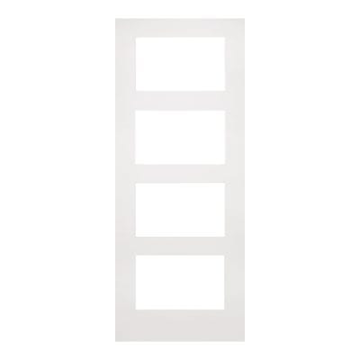 Coventry White Primed Glazed Internal Door - All Sizes