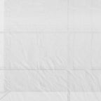 Lean to Wall Greenhouse with 3 Tiers 6 Wired Shelves & Windows, 300x150x213 cm, White