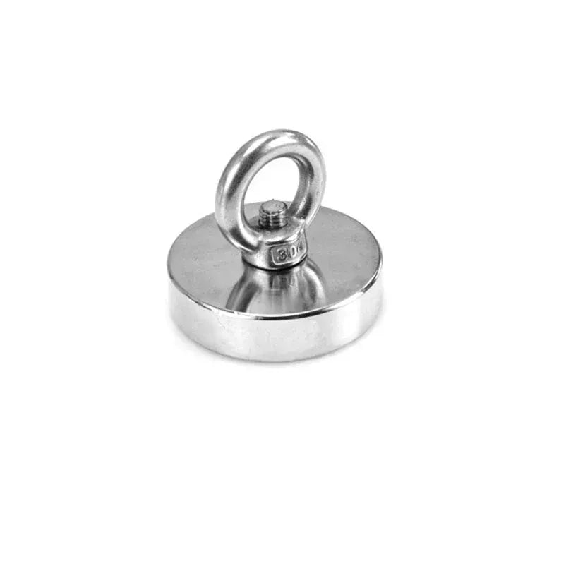 Magnet Fishing Neodymium Magnet 55mm - 102kg Pull