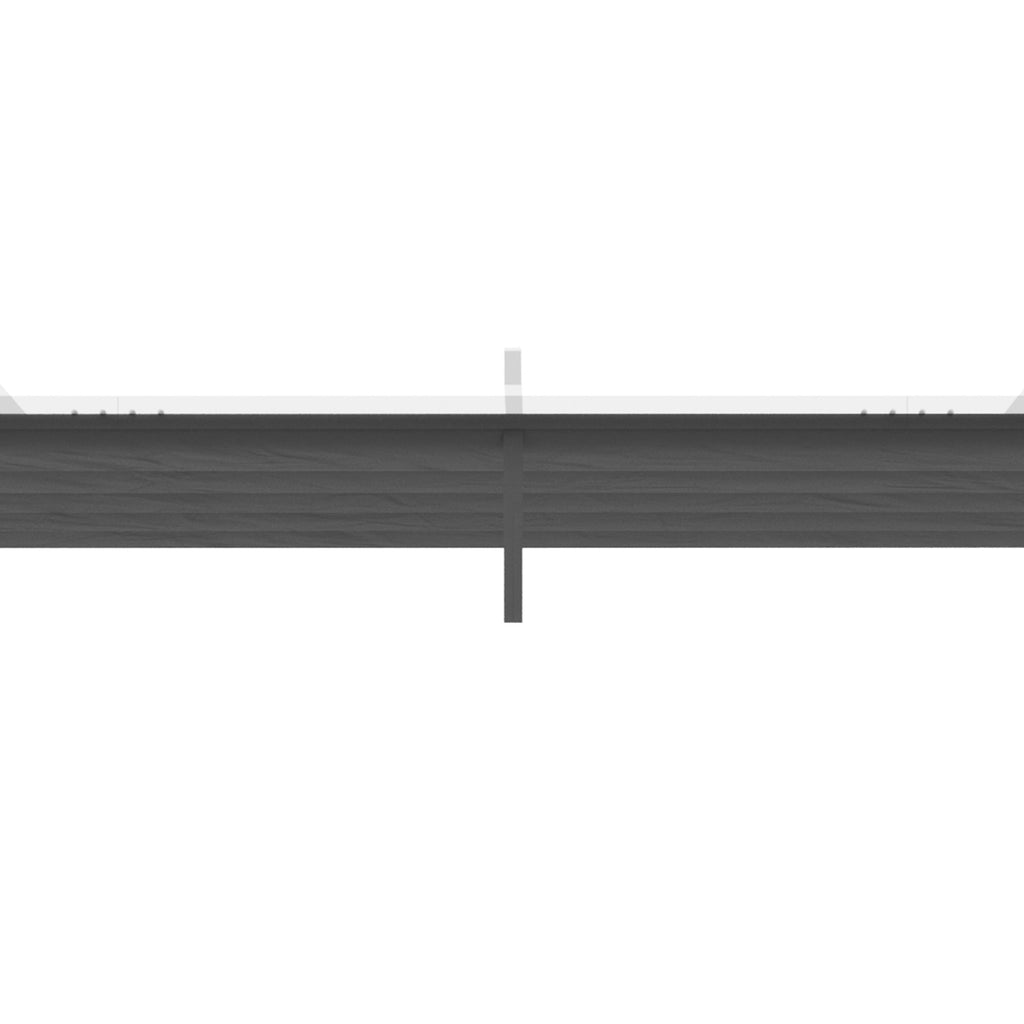 Retractable Replacement Pergola Canopy for 10' x 13' Pergola, Dark Grey