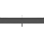 Retractable Replacement Pergola Canopy for 10' x 13' Pergola, Dark Grey