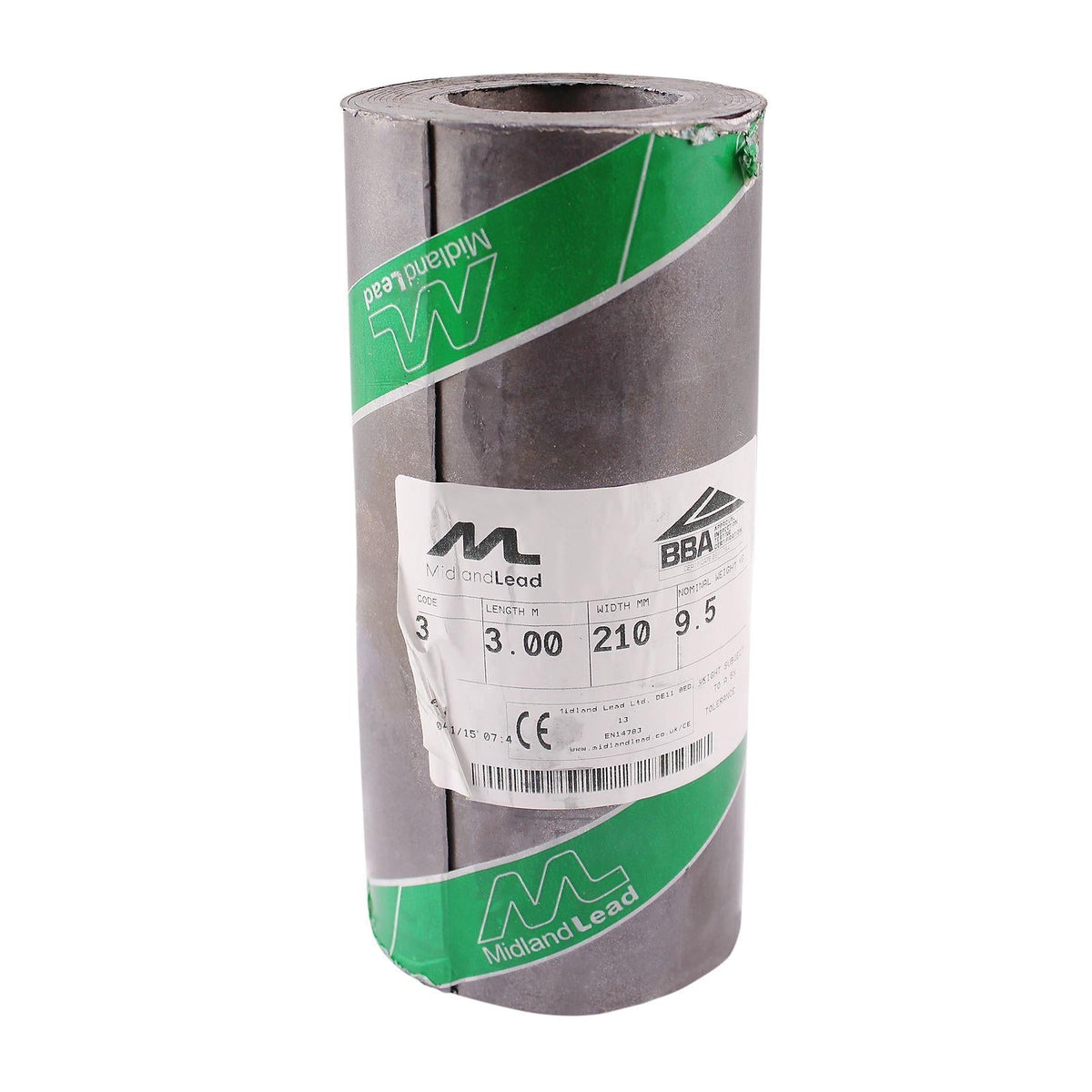210mm (8") Lead Flashing Roll (Code 3)