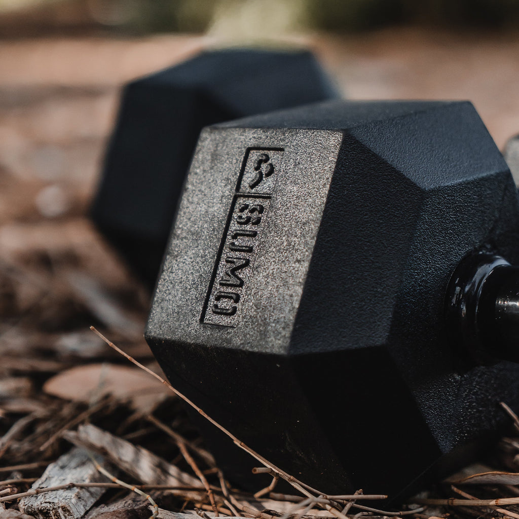 3-15kg Black Hex Dumbbell Set (10 Pair)