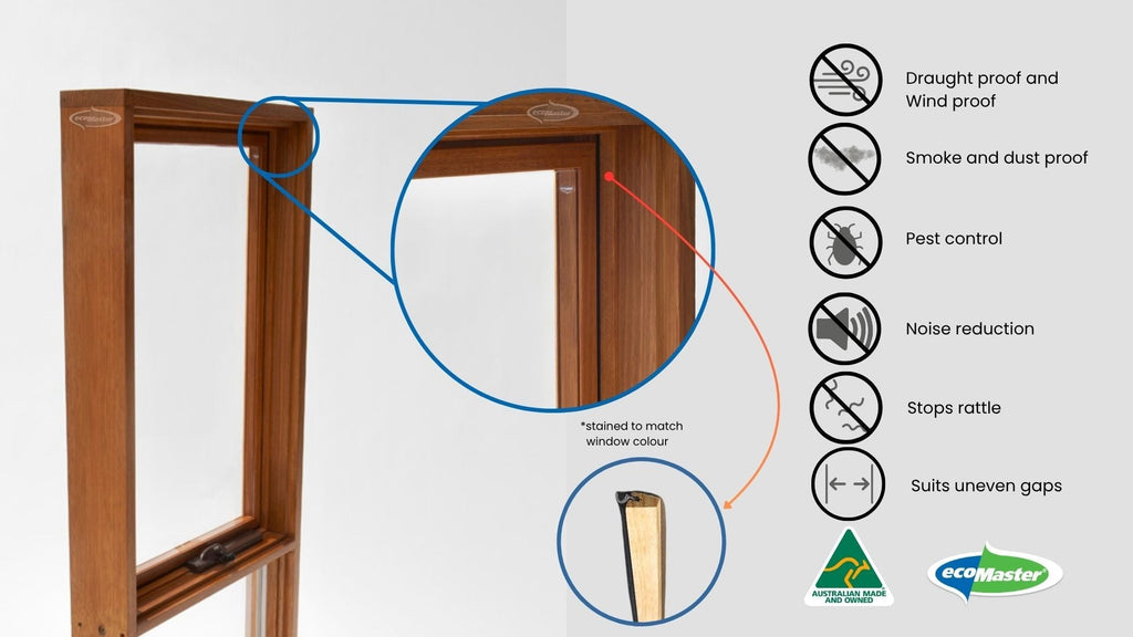 Draught Dodgers for Wind Out | Outward Opening | Awning | Casement