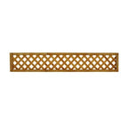 Forest Diamond Lattice Fence Topper - 6ft x 1ft