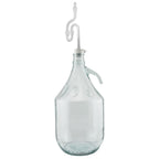 Glass Demijohn 5L 2 Pack Plain With Airlock & Bung