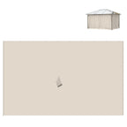 10' x 12' Universal Gazebo Sidewall Set (4 Panels) with Hooks, Beige
