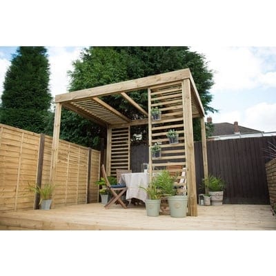 Forest Dining Pergola 10ft x 8ft