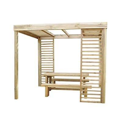 Forest Dining Pergola 10ft x 8ft