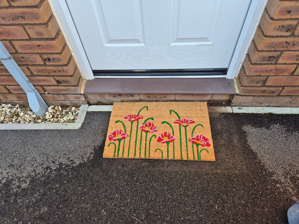 Doormat 60cm x 40cm - Poppy