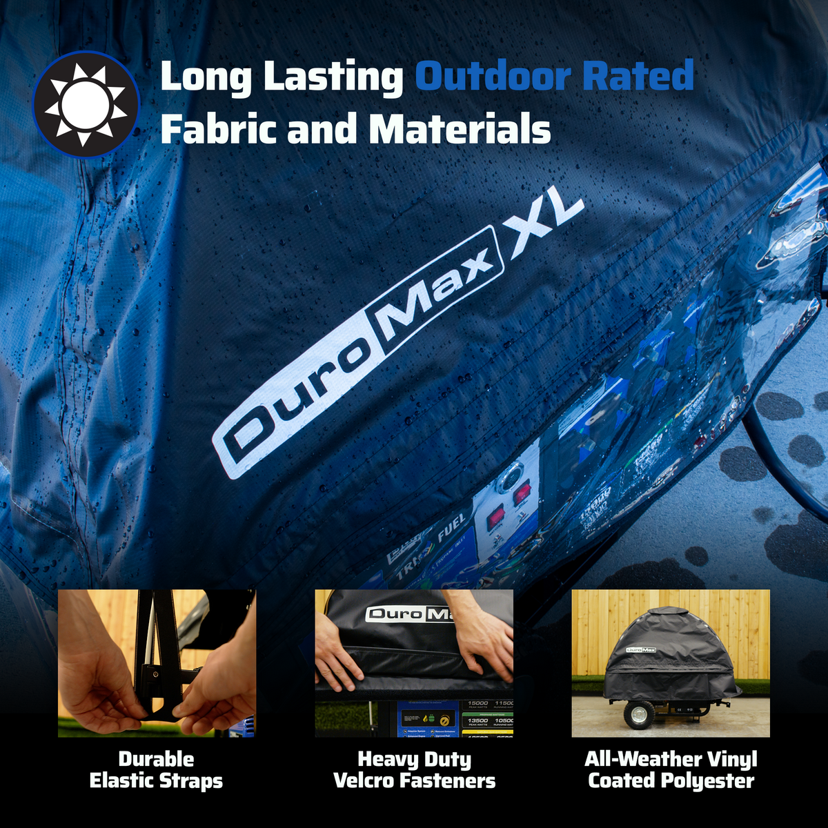 DMX-GTX-XL XL Portable Generator Running Cover
